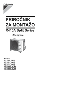 RXS20-35L3_ARXS25-35L3_3PSL381941-1A_Installation Manuals_Slovenian download